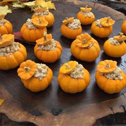 Farrotto Pumpkin Cups Recipe - Neuman's Kitchen
